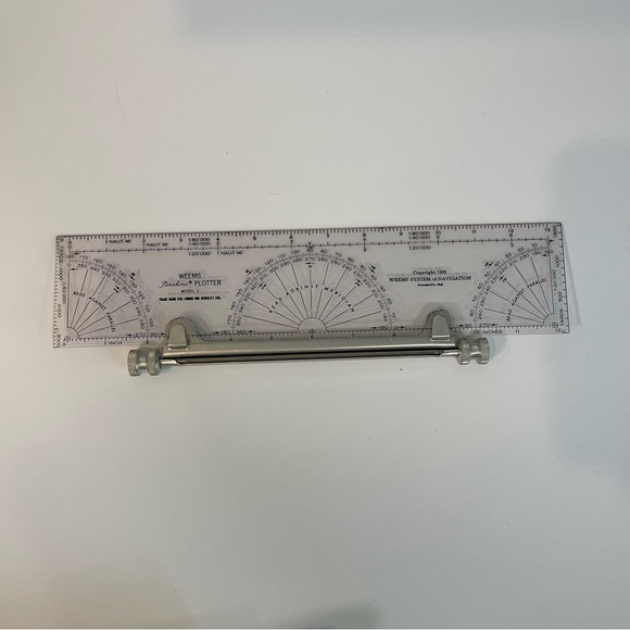 Vintage Weems Paraline Plotter Model 1 Navigation Tool 1953 - Picture 12 of 13